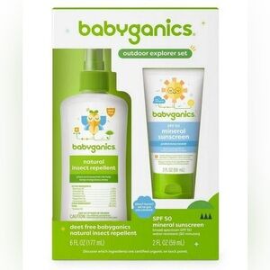 BABYGANICS Outdoor Explorer Sunscreen Spf 50 Set